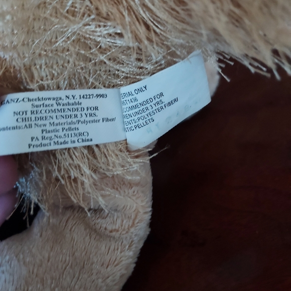 Ganz Webkinz Golden Retriever Plush Dog Puppy  Stuffed Animal NO CODE - Picture 10 of 11